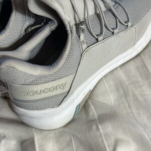 Saucony Light Grey Shoes